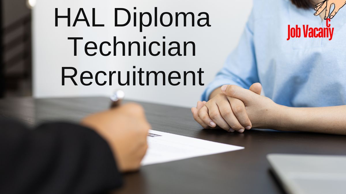 HAL Diploma Technician Recruitment