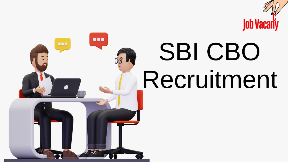 SBI CBO Recruitment