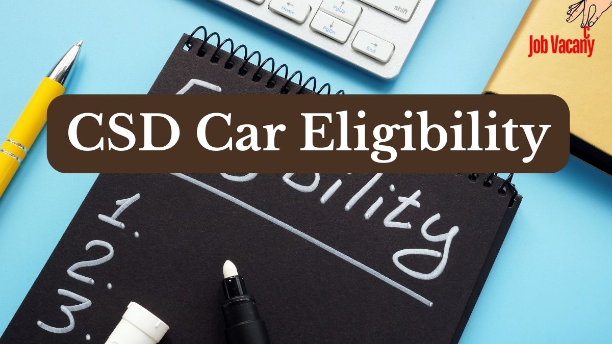 CSD Car Eligibility