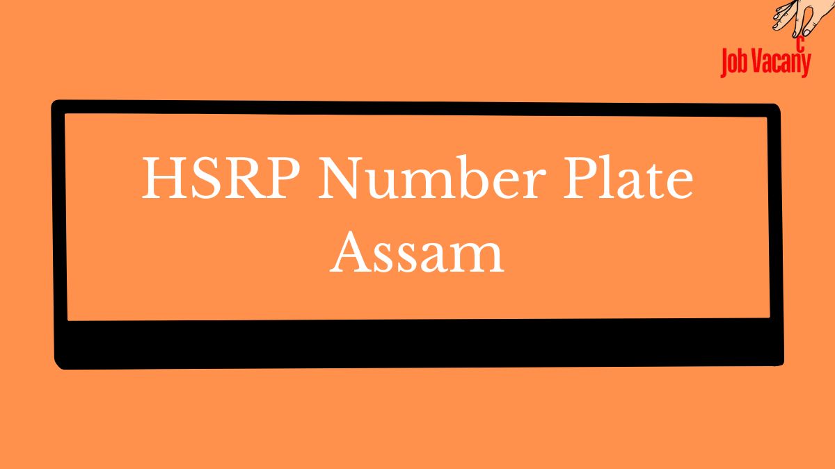 HSRP Number Plate Assam List