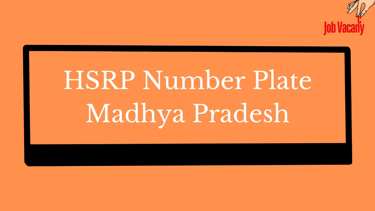 HSRP Number Plate Madhya Pradesh List