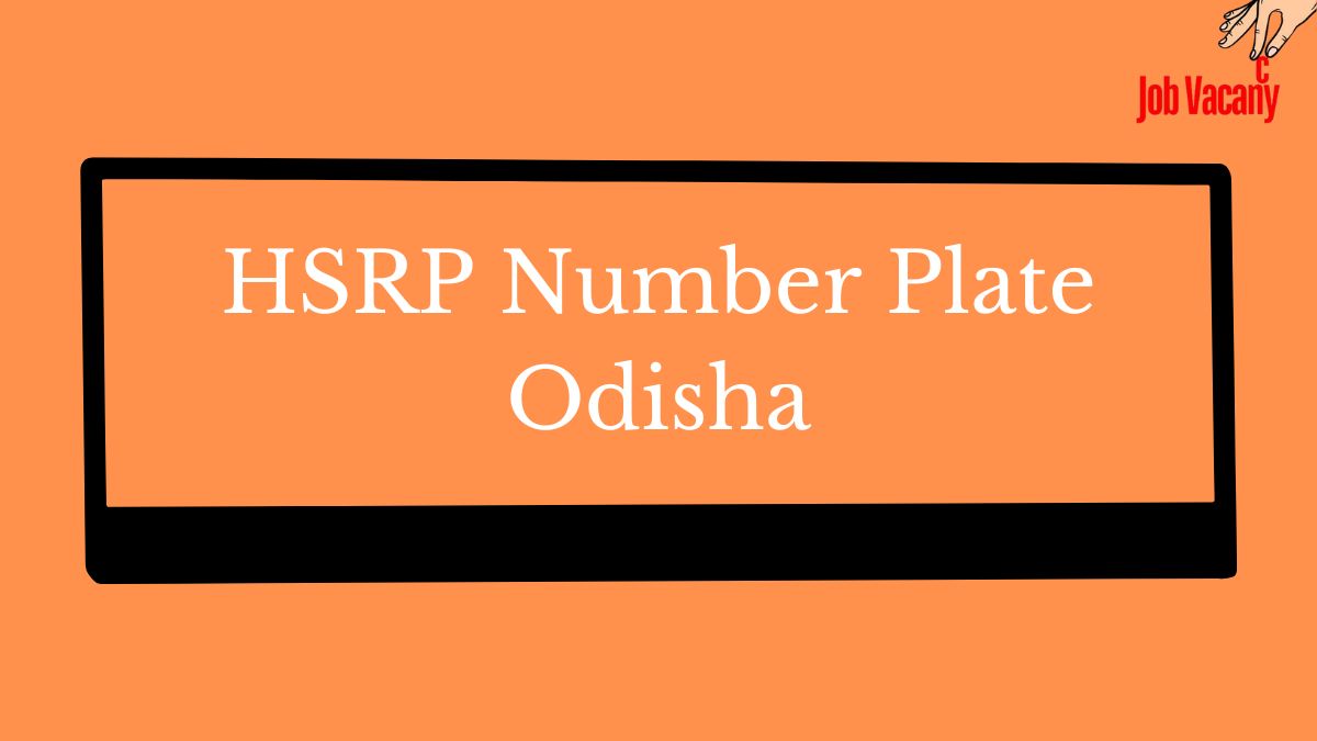 HSRP Number Plate Odisha List