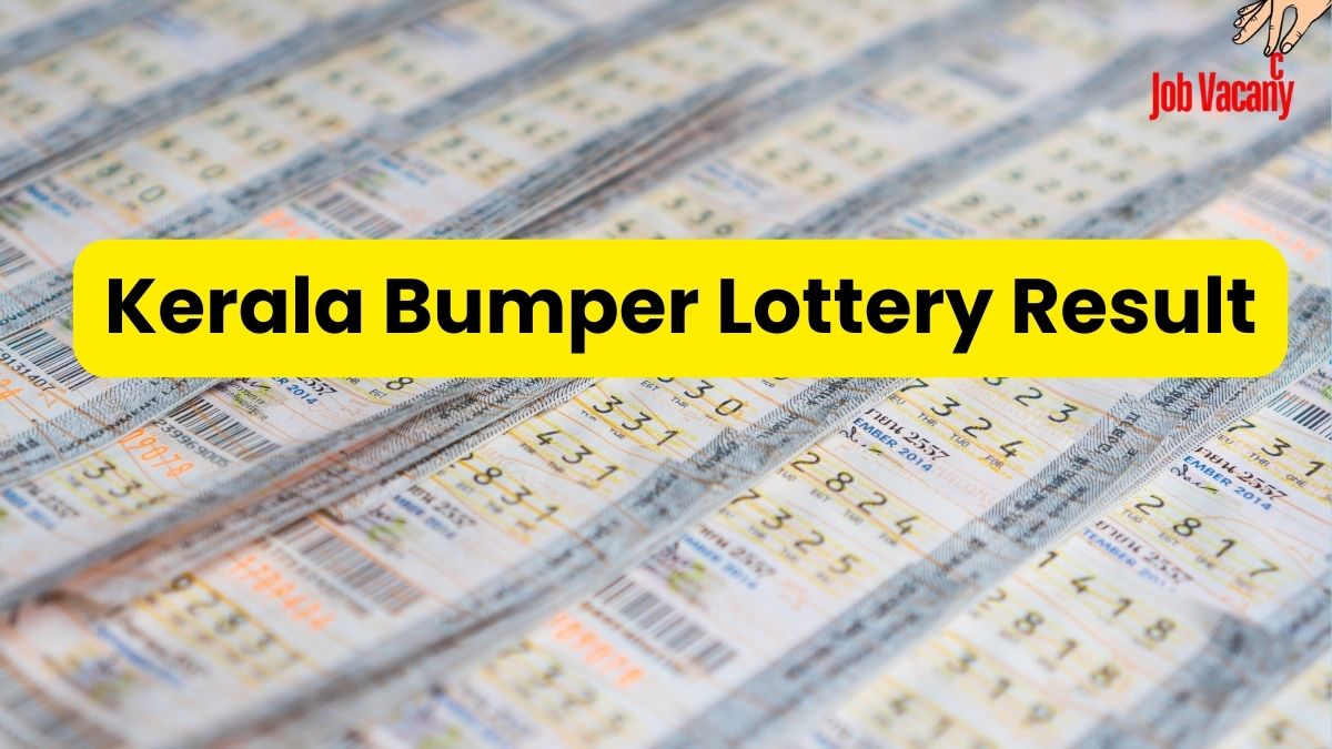 Kerala Bumper Lottery Result