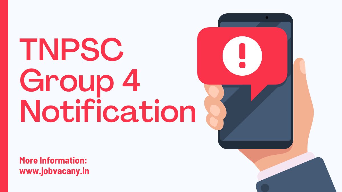 TNPSC Group 4 Notification