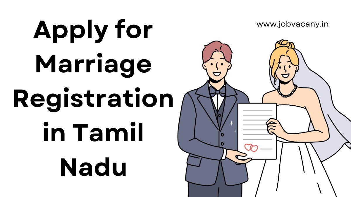 Tamil Nadu Marriage Portal Registration